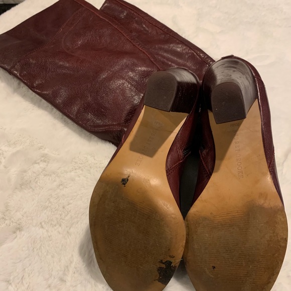 Audrey Brooke Leather Boots Size 9.5 - Picture 5 of 7
